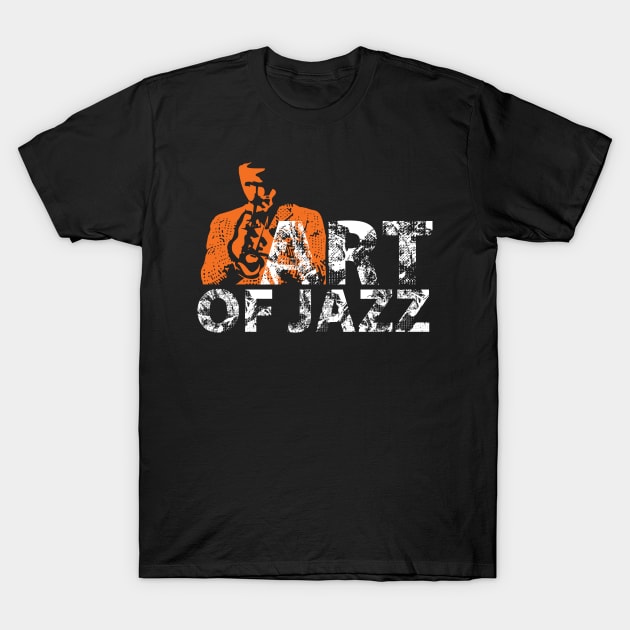 Art of Jazz - Modern Fancy Design T-Shirt by jazzworldquest